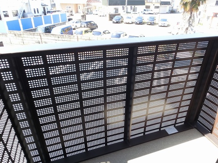 12/28 バルコニー