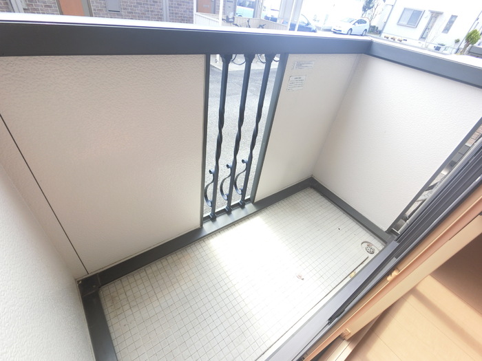 12/18 バルコニー