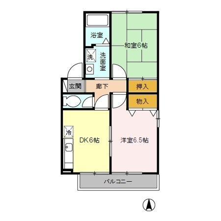 エクレールの間取り