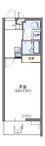 レオパレスラウレアの間取り