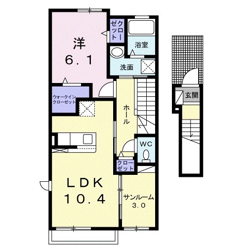 アバンツァートの間取り