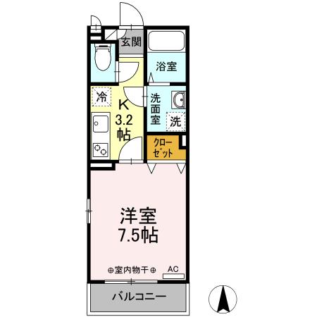 パルズ プレイスの間取り