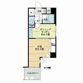 ライオンズマンション四条堀川第2の間取り