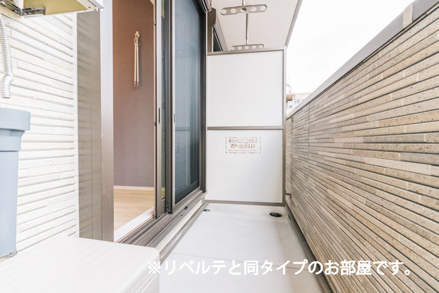 12/24 バルコニー