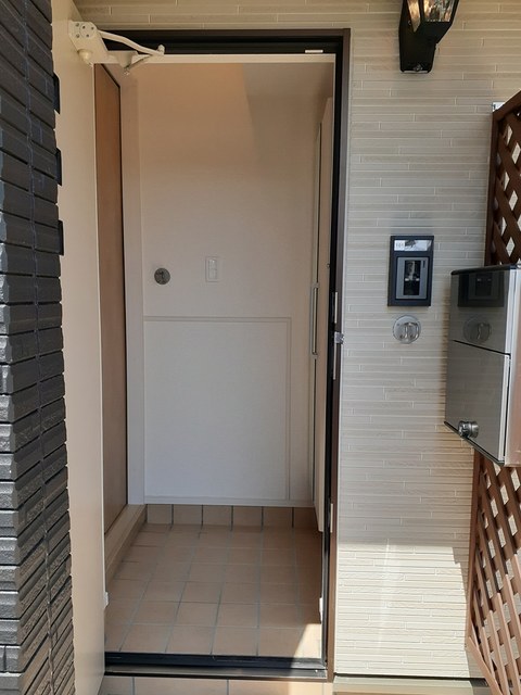 6/20 玄関