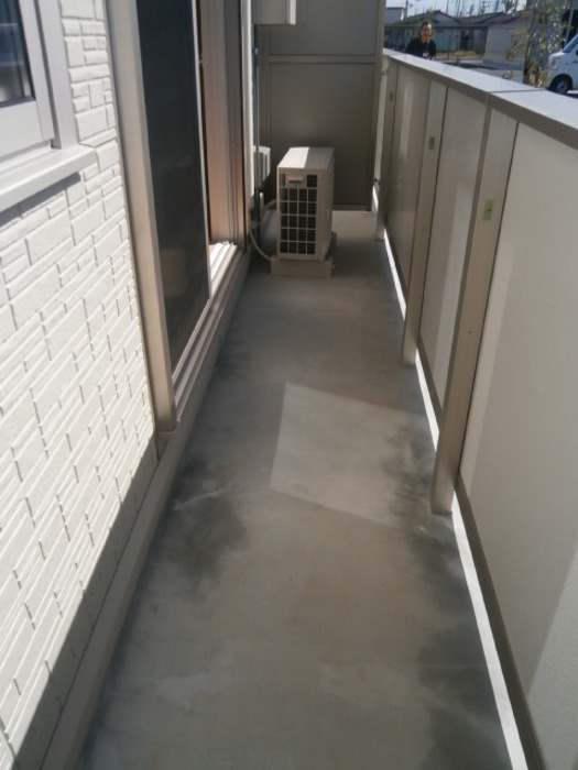 12/28 バルコニー