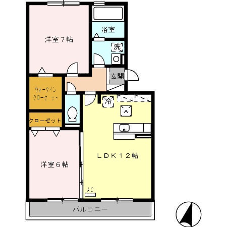 エトワールSの間取り