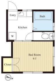 篠原台ハウスの間取り