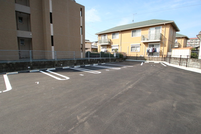 4/8 駐車場