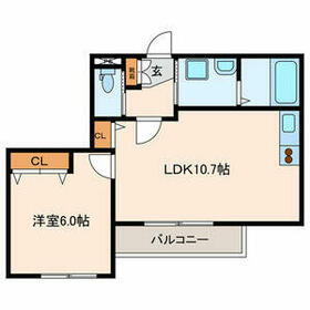 Lovely Rosaの間取り