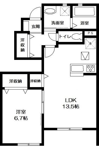 ボナールの間取り