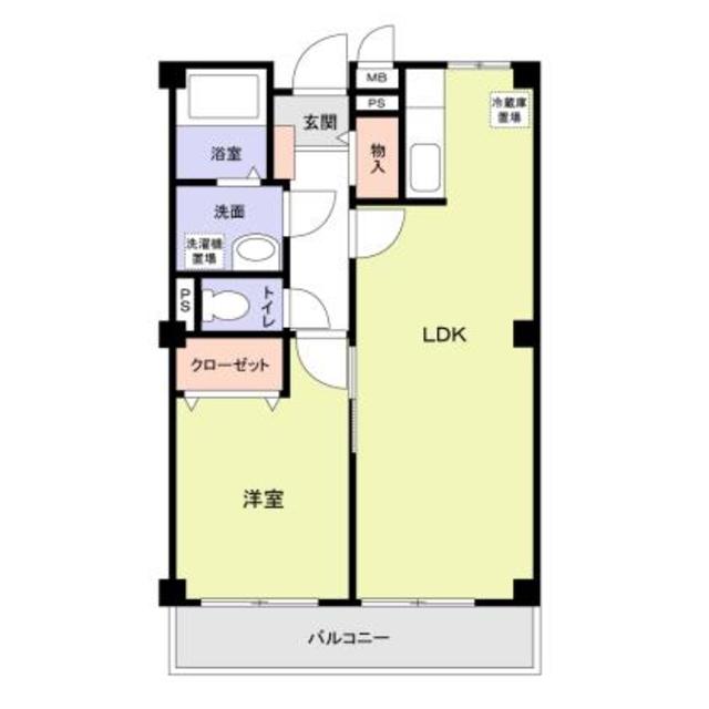 エミーユIの間取り