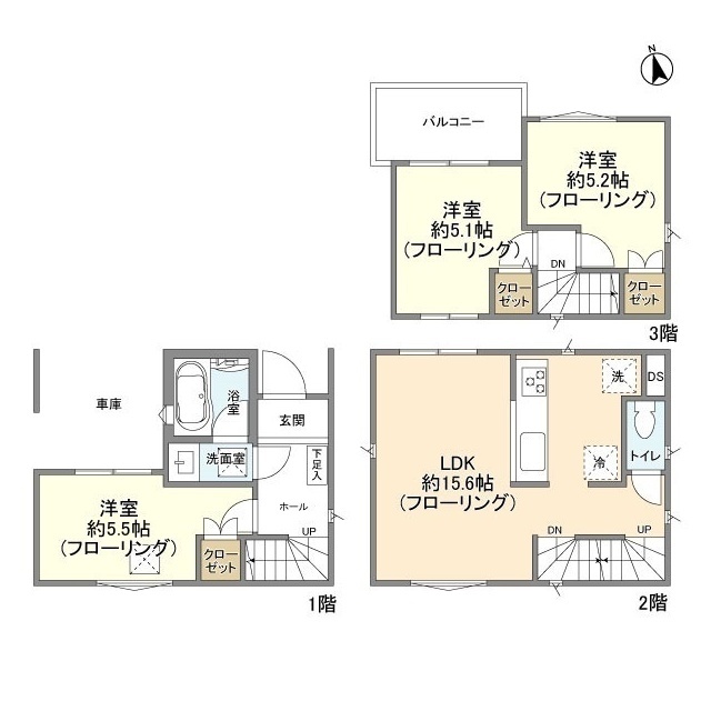 Kolet高島平の間取り