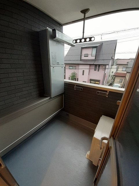 12/24 バルコニー