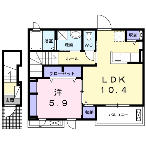 ハイム エルデ ケイの間取り