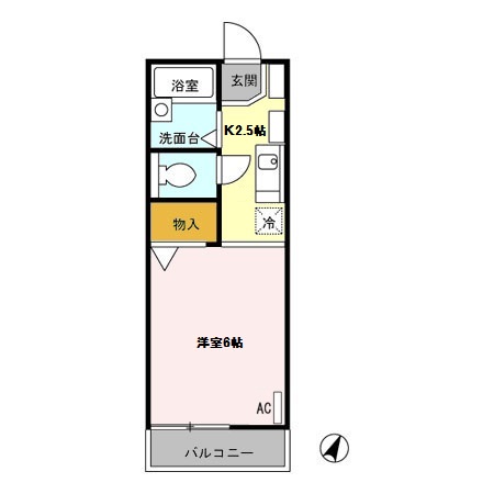 アネックス 壱番館の間取り