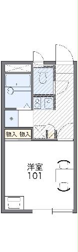 レオパレスオクダの間取り