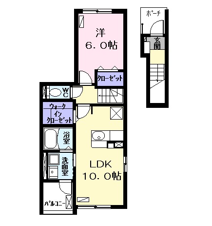 ユニ・エルマーナの間取り