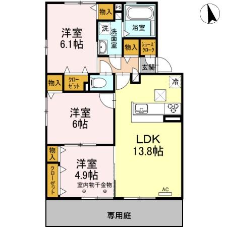 アヴァンスの間取り