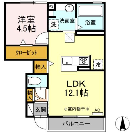エリタの間取り