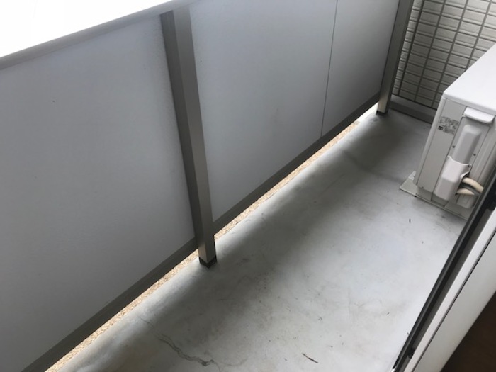 12/29 バルコニー