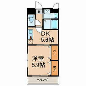 シャリテ花澤の間取り