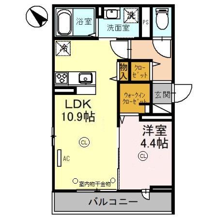arc-en-cielの間取り