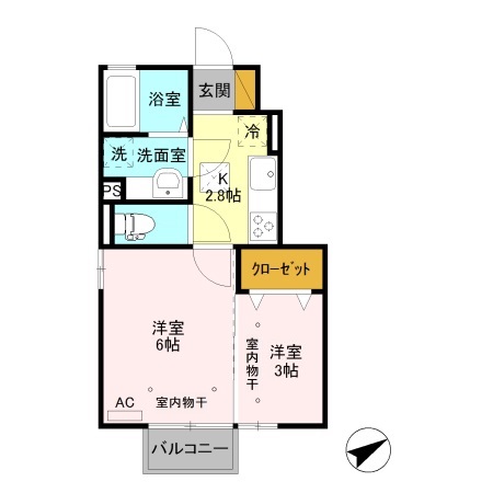 クワトロの間取り