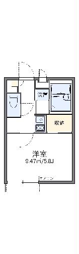 レオパレスオランジェの間取り