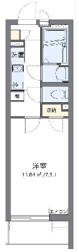 クレイノヴィラ セゾン幕張の間取り