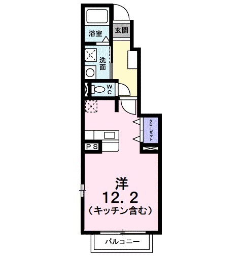 サニーハイムの間取り