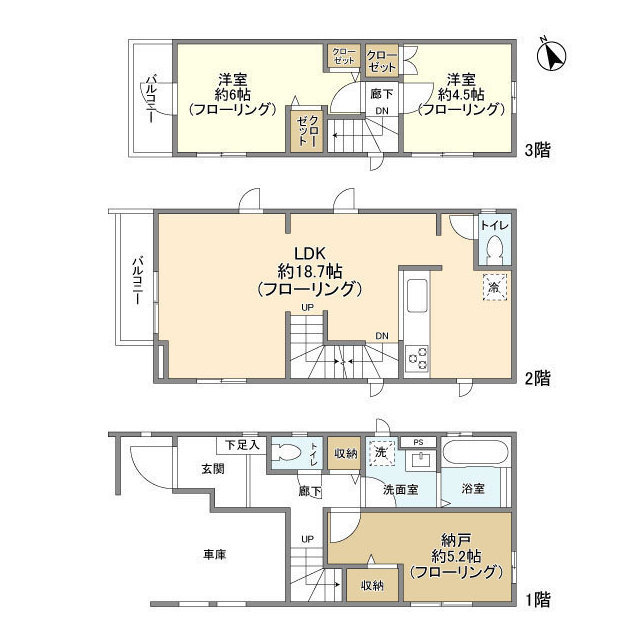 Kolet狛江中和泉#02の間取り