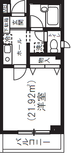 アンビシャス21大船の間取り