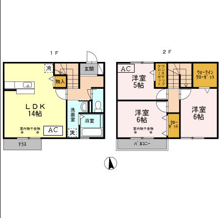 アンジェロの間取り