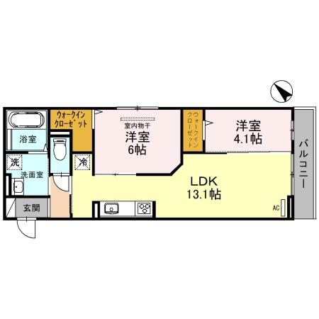 フォンテーヌの間取り