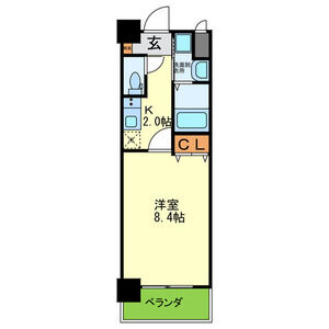 プレジオ中之島の間取り