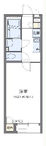 クレイノクレエ多の津の間取り