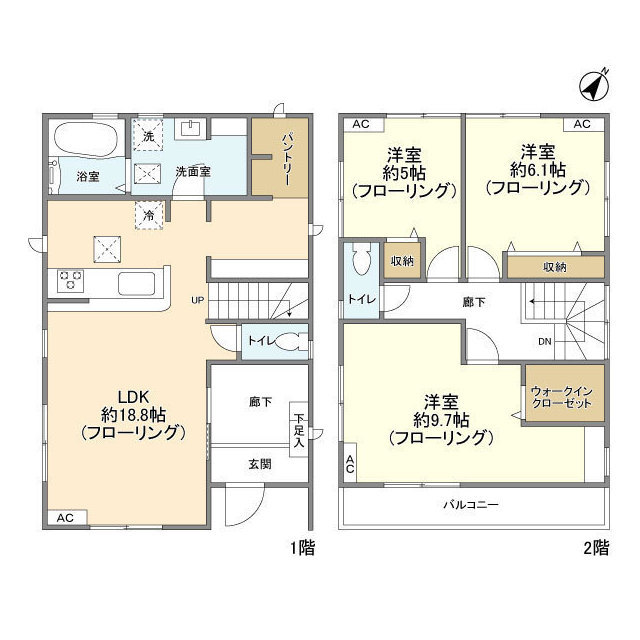 Kolet東岩槻#02の間取り