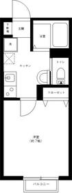 キャメル谷塚IVの間取り