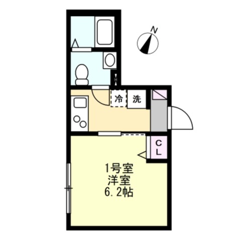 ベイルーム横須賀の間取り