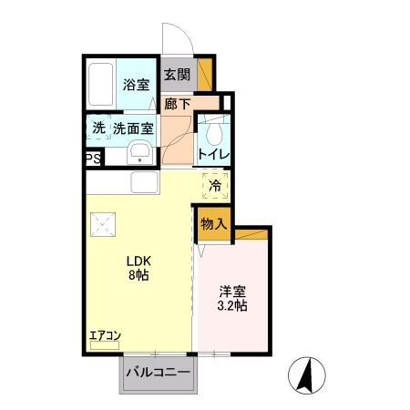 ラ・ルーチェの間取り