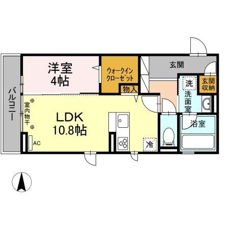 ルアナの間取り