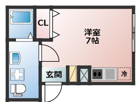グランジュテ黄金町の間取り