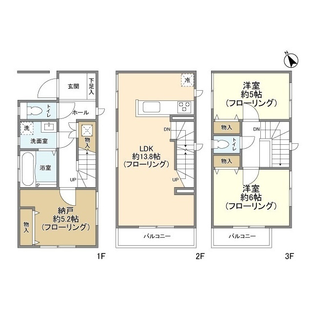 Kolet北浦和#03の間取り
