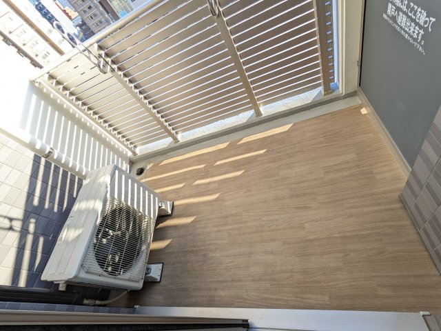 12/21 バルコニー