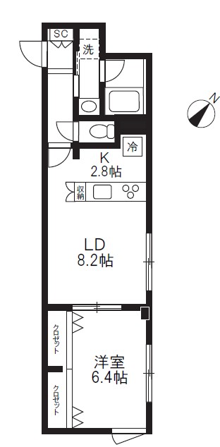 2/30 間取