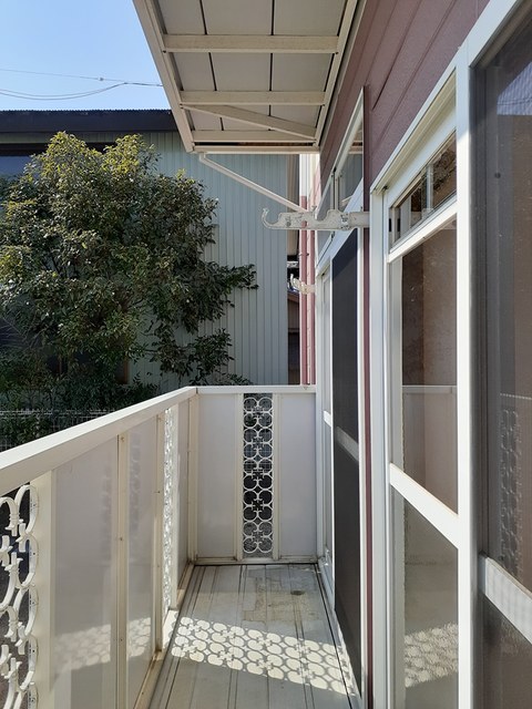 12/24 バルコニー