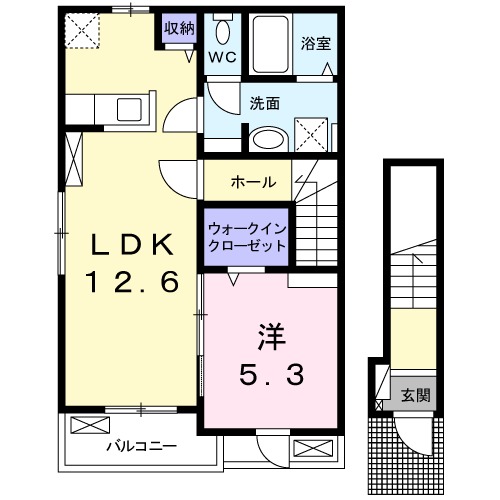 サニーサイドの間取り
