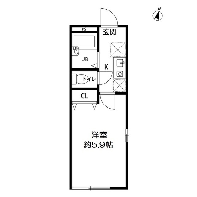 メゾン笹塚の間取り