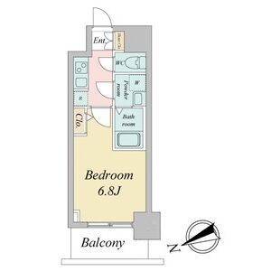 オーキッドレジデンス鶴舞(旧S-RESIDENCE鶴舞)の間取り